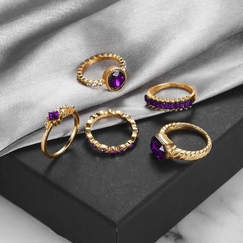 Chloe - Amethyst Ring
