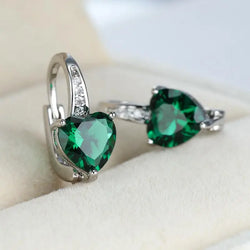 Lunara Greystelle - White Gold Earrings