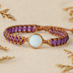 Vibrant Amethyst Bracelet