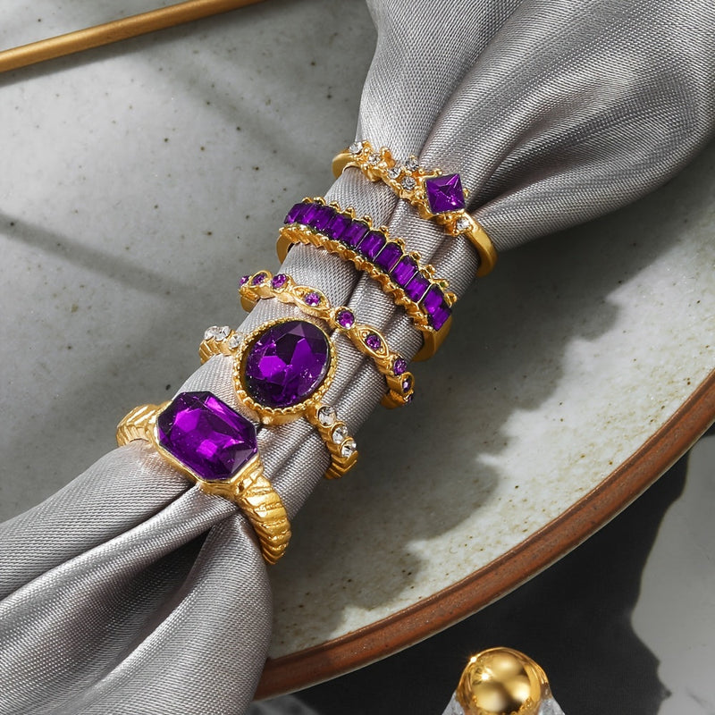 Chloe - Amethyst Ring