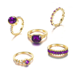 Chloe - Amethyst Ring