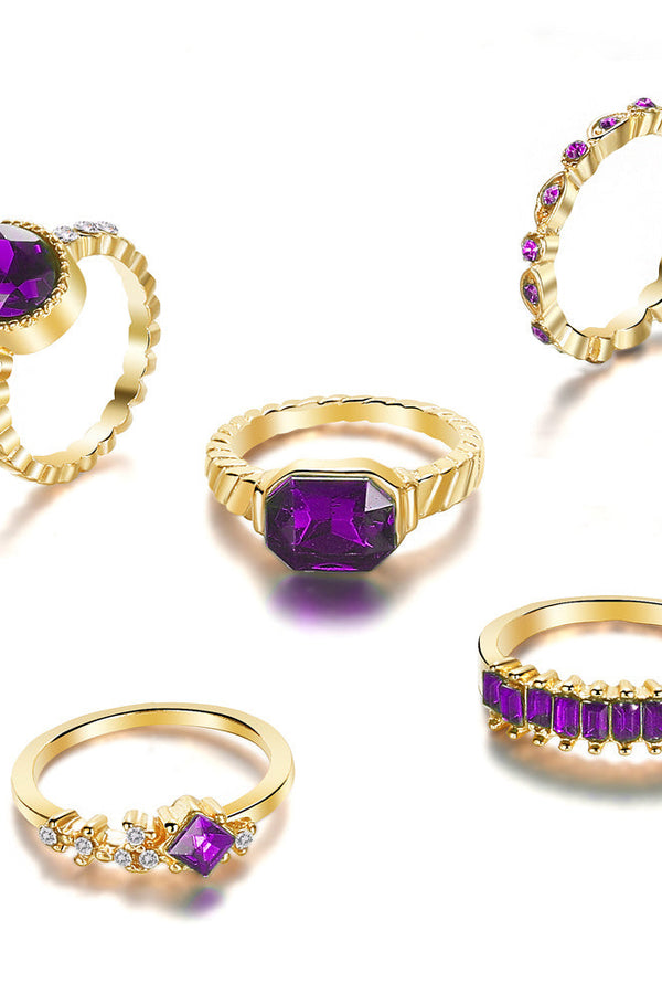 Chloe - Amethyst Ring