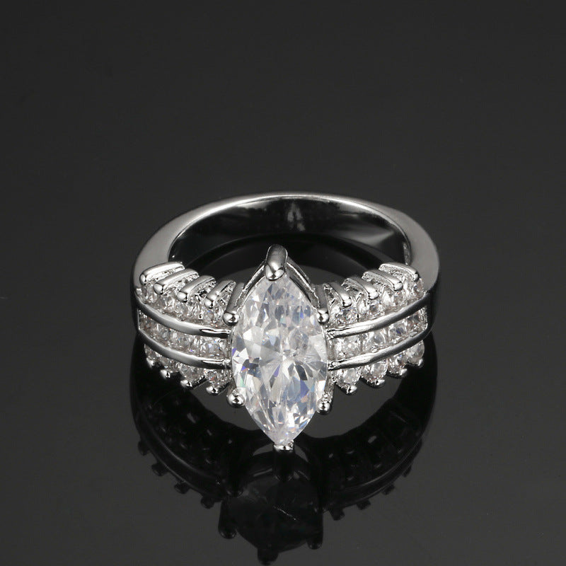 Odette White Gold Mercer Ring