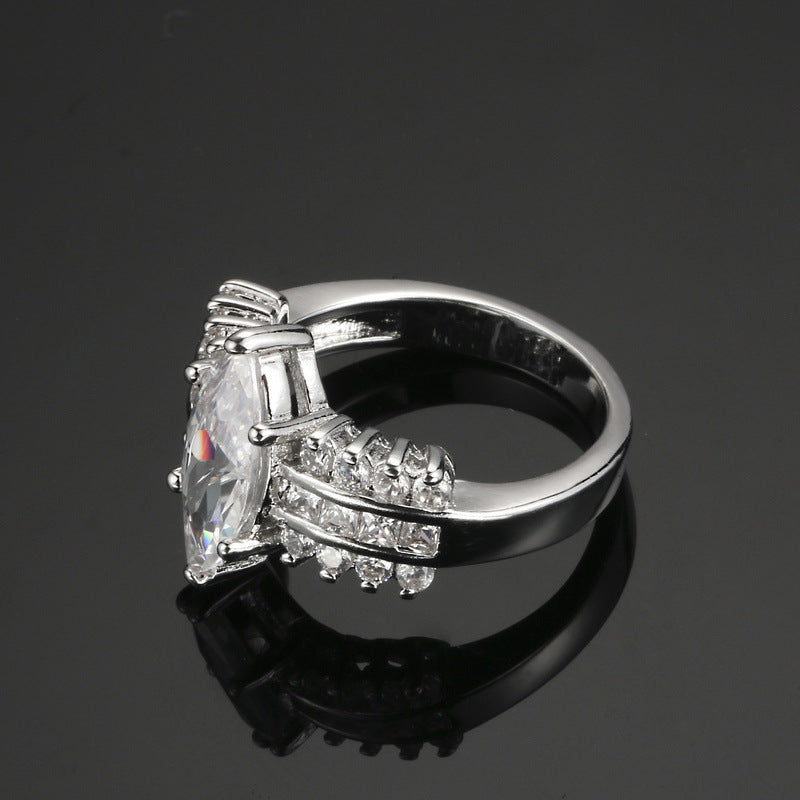 Odette White Gold Mercer Ring