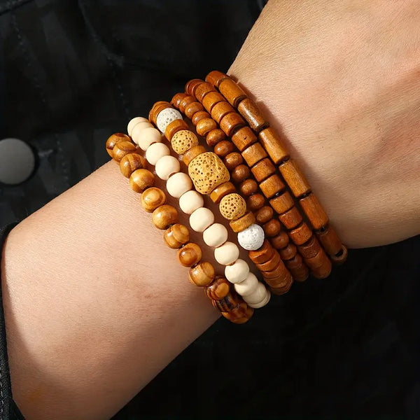 Serenity Wooden Bracelet