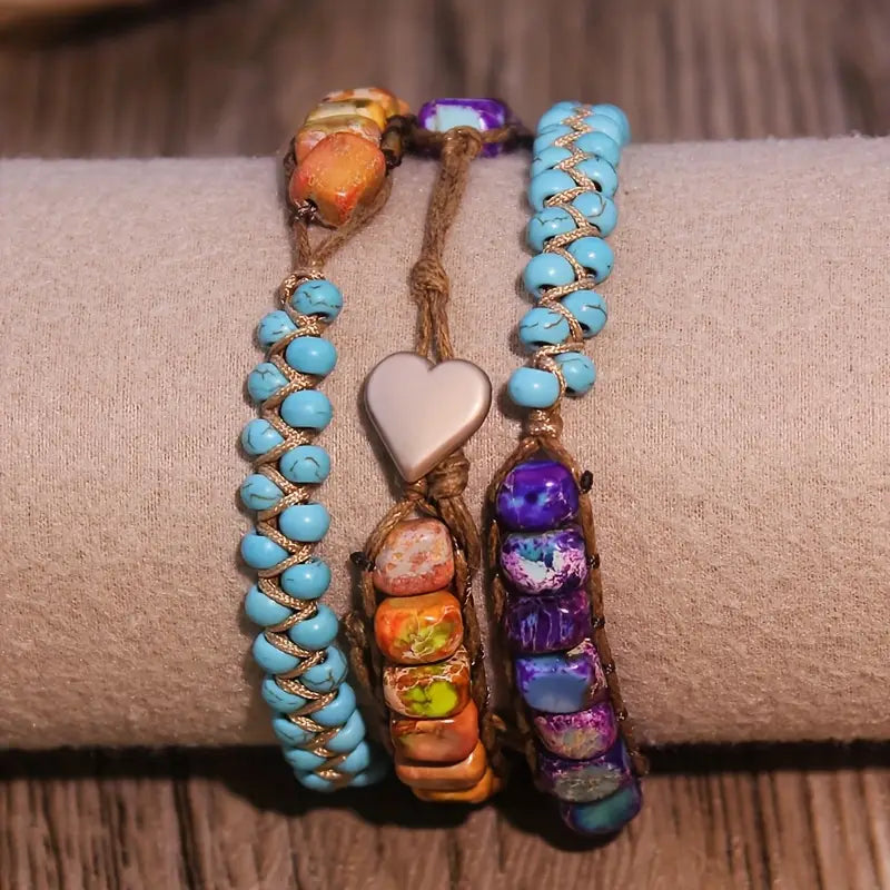 Colorful Soul Heart Bracelet