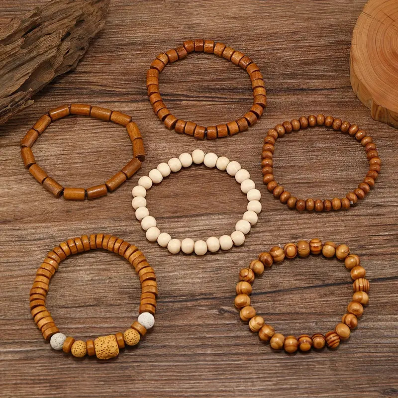 Serenity Wooden Bracelet