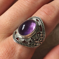Elizabeth - Amethyst Ring