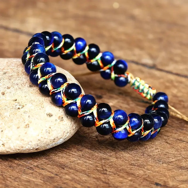 Oceanic Flame Tiger Eye Bracelet
