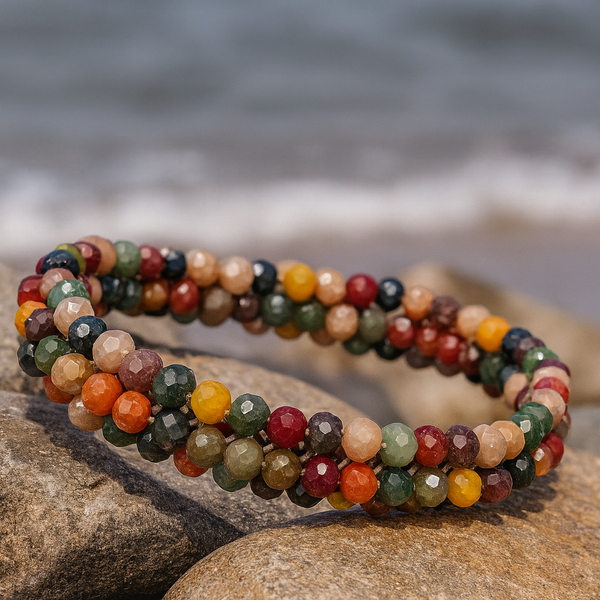 Vibrant Harmony Beaded Bracelet