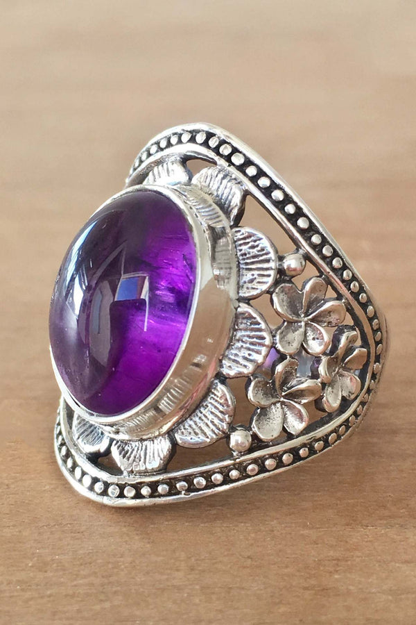 Elizabeth - Amethyst Ring
