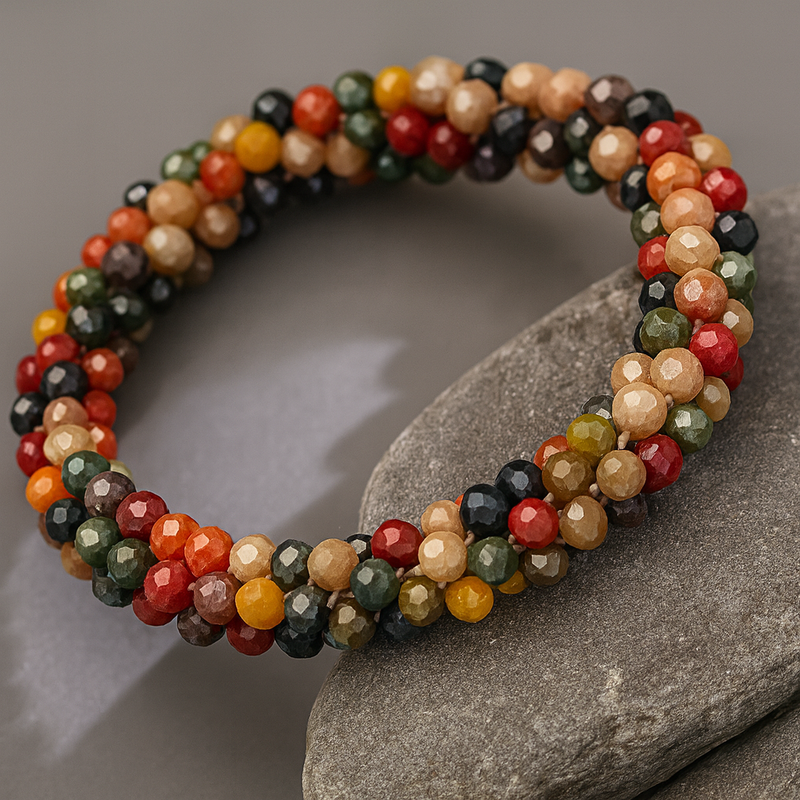 Vibrant Harmony Beaded Bracelet