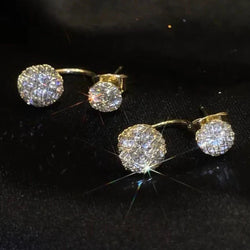 Minerva - Gold Justina Earrings