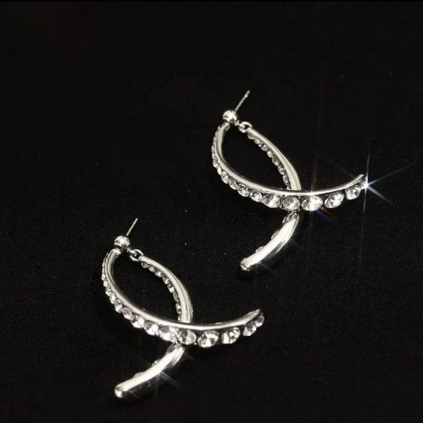 Gratiana - Serapha White Gold Earrings