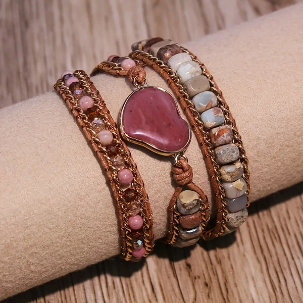 Timeless Heart Bracelet of Eternal Affection