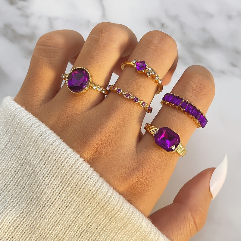 Chloe - Amethyst Ring