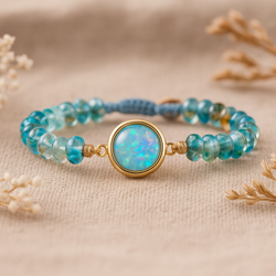Transparent Opal Bracelet