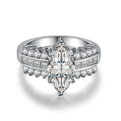 Odette White Gold Mercer Ring