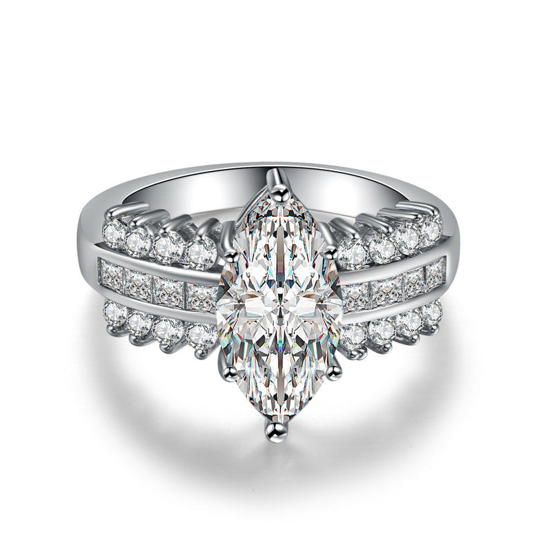 Odette White Gold Mercer Ring