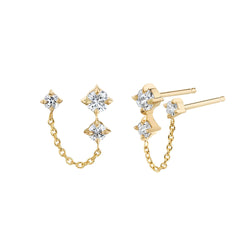 Annie - Gold Esme Earrings