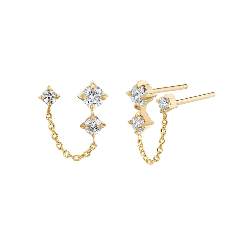 Annie - Gold Esme Earrings