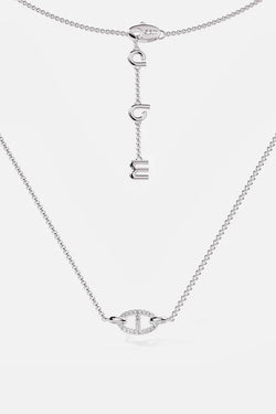 Isla Marina White Gold Necklace