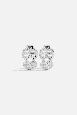 Isla Marina Earrings in White Gold