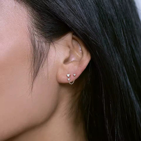 Annie - Gold Esme Earrings