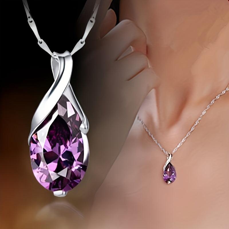Madison - Amethyst  Necklace