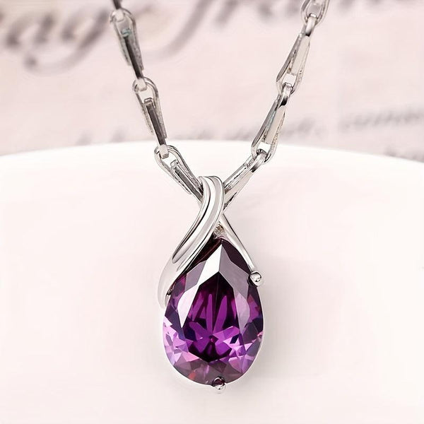 Madison - Amethyst  Necklace