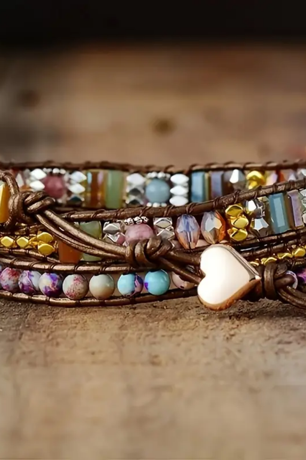 Bohemian Crystal Wrap Bracelet