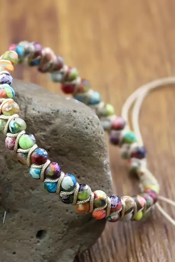 Vibrant Jasper Energy Bracelet