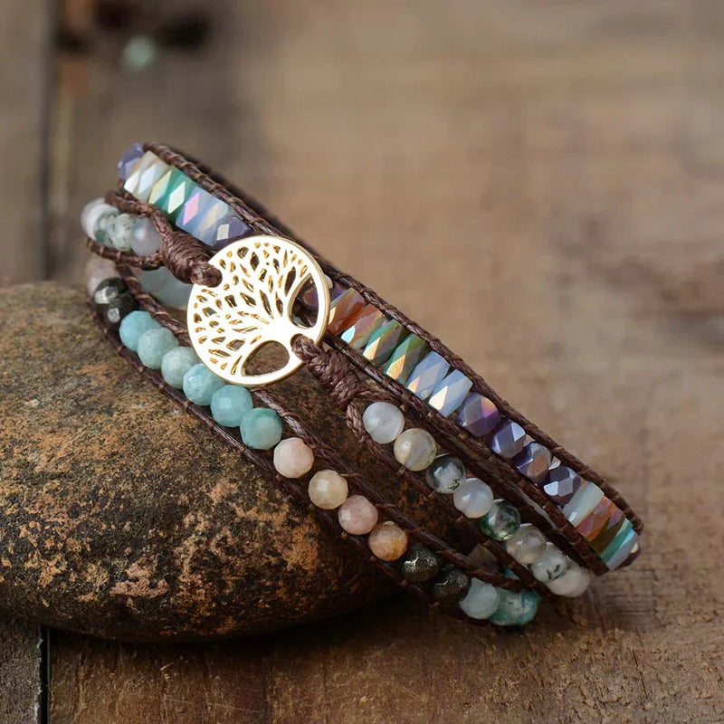 Jasper Life Tree Bracelet
