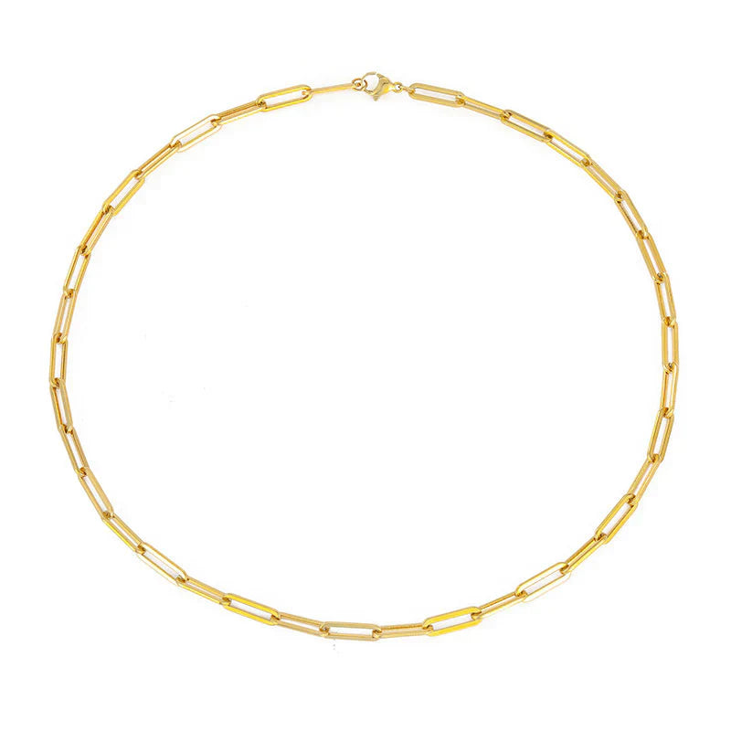 Archen White Gold Elegant Chain Necklace
