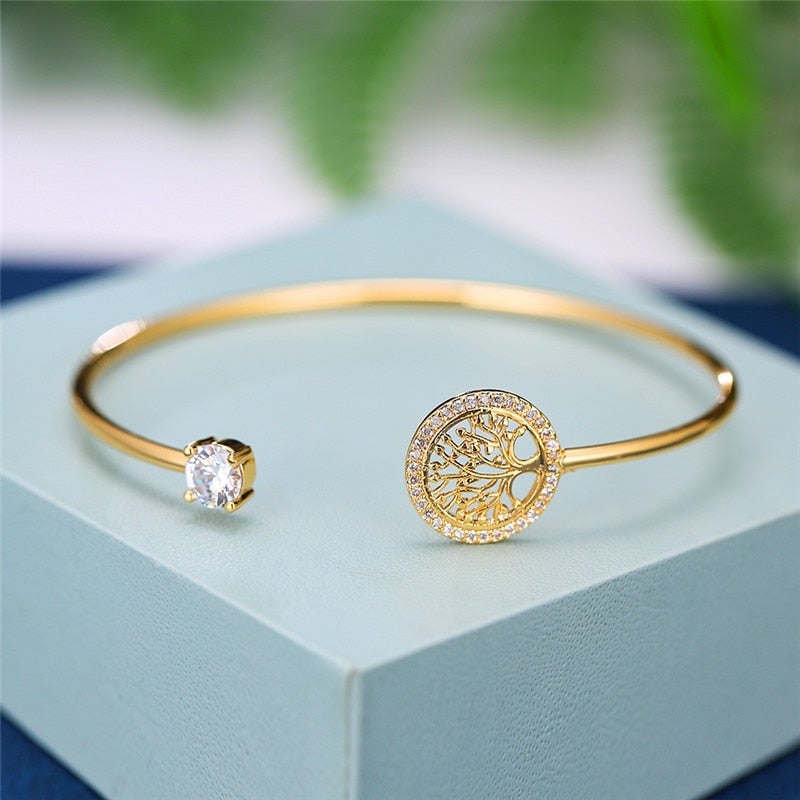 Cara - Adjustable Tree of Life Bracelet