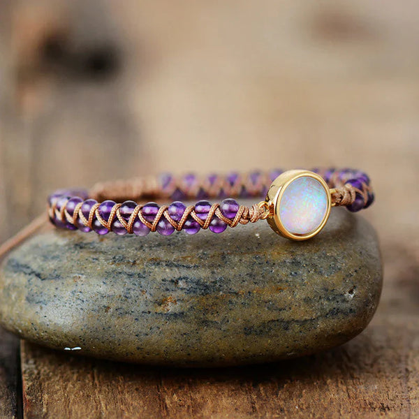 Vibrant Amethyst Bracelet