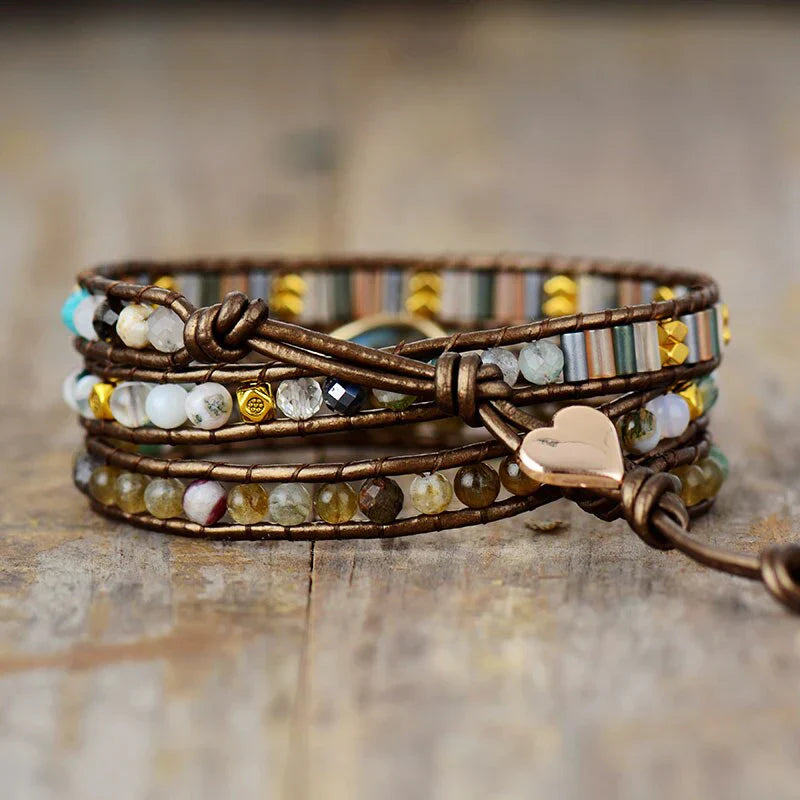 Labradorite Shielding Bracelet