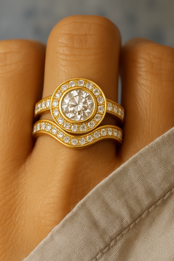 Olivia - Set of Classic Gold Vintage Rings