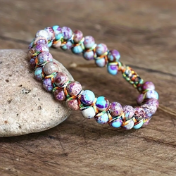 Grounding Mystic Jasper Harmony Bracelet