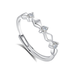 Liliane Rousseau White Gold Ring