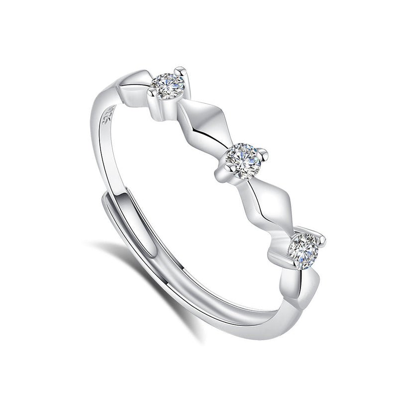 Liliane Rousseau White Gold Ring