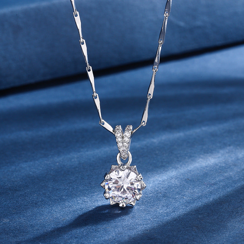 Aria Snowflake - Jewelry Set in White Gold