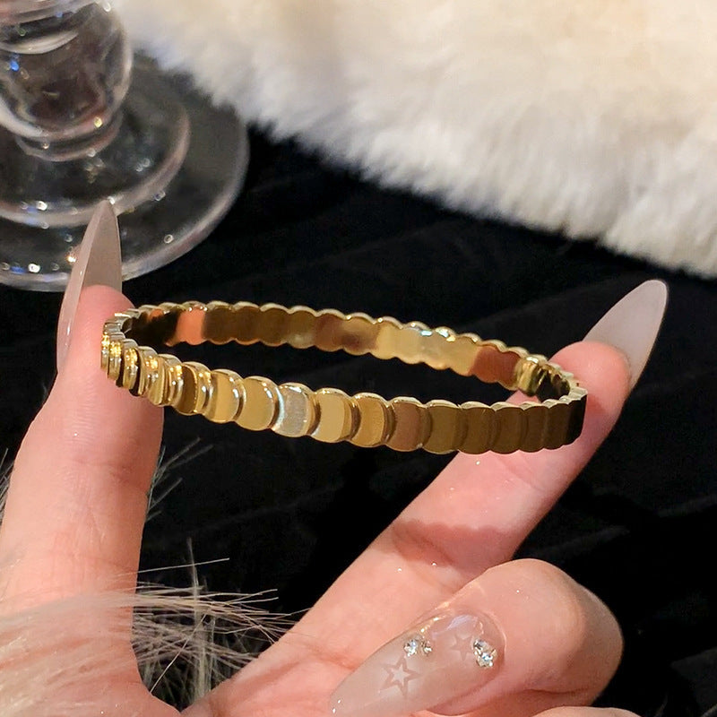 Delfina Gold Corsetto Bracelet