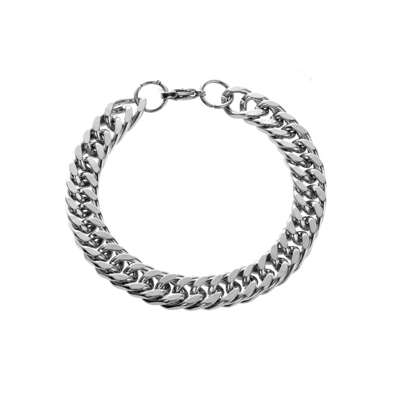 White Gold Sterling Vale Bracelet