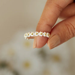 Sophia - Opulent Floral Garden Ring