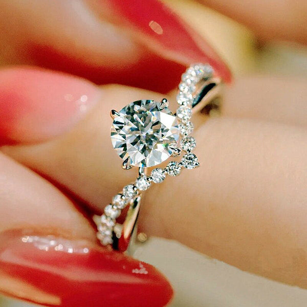 Celina - Everhart White Gold Ring