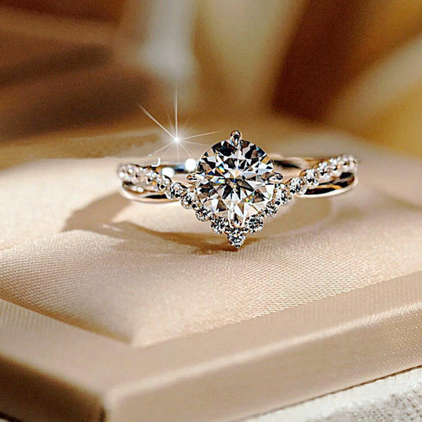 Celina - Everhart White Gold Ring