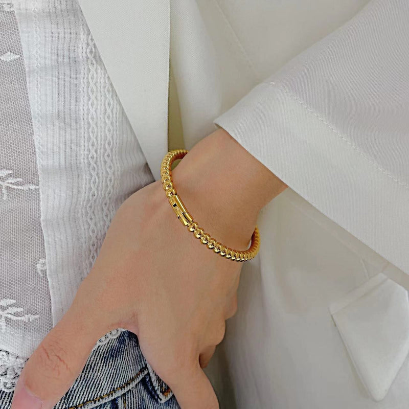 Gold Lucina Bravetti Bracelet