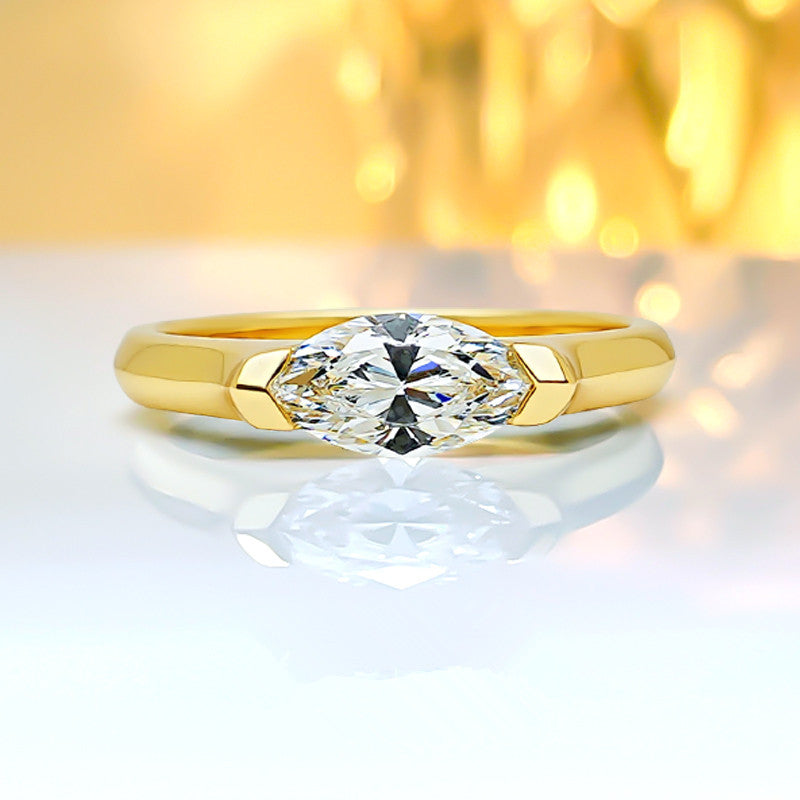 Cleo Arden White Gold Ring