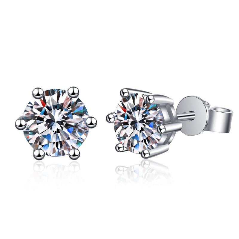 Celeste - Luxury Earrings in White Gold
